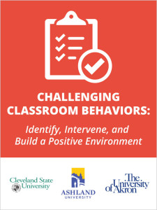 Challenging Classroom Behaviors Identify Intervene and Build a Positive Environment